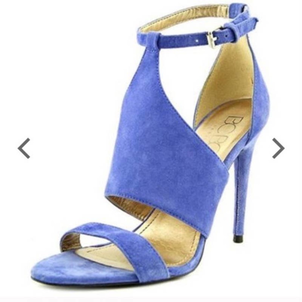 BCBGMAXAZRIA Open Toe Ankle T-Strap Sandals 7